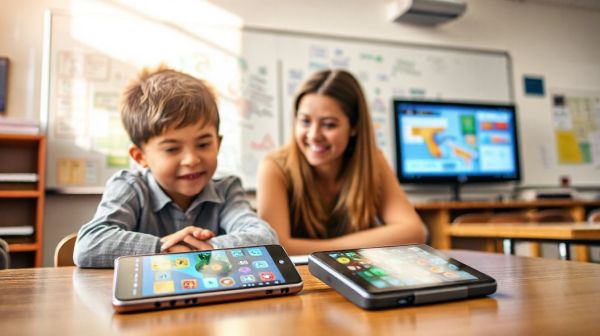 Découvrez le smartphone éducatif sécurisé pour un apprentissage numérique optimal